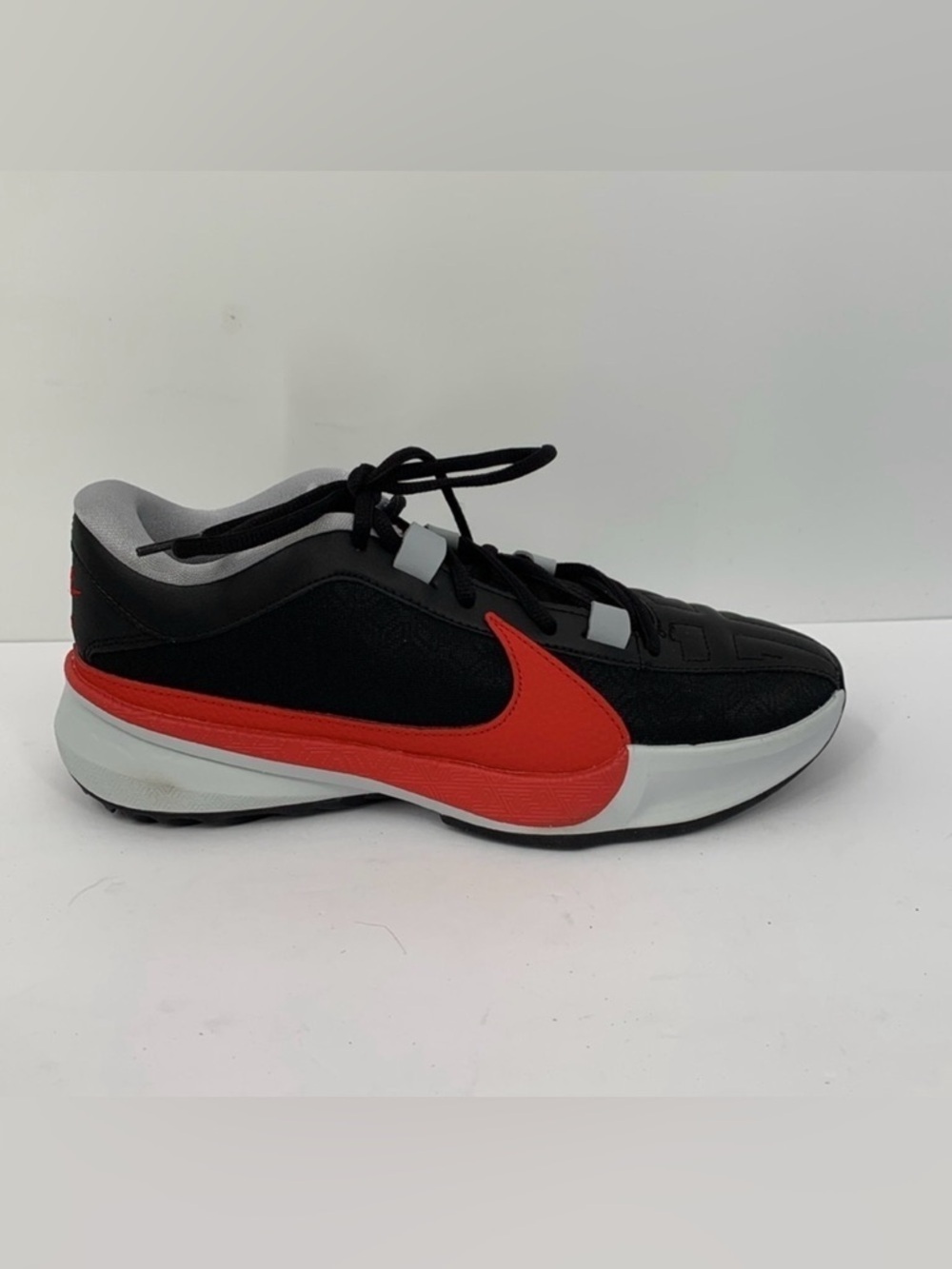Nike Air Giannis Antetokounmpo Freak 5 basketball sneakers shoe black red men 7